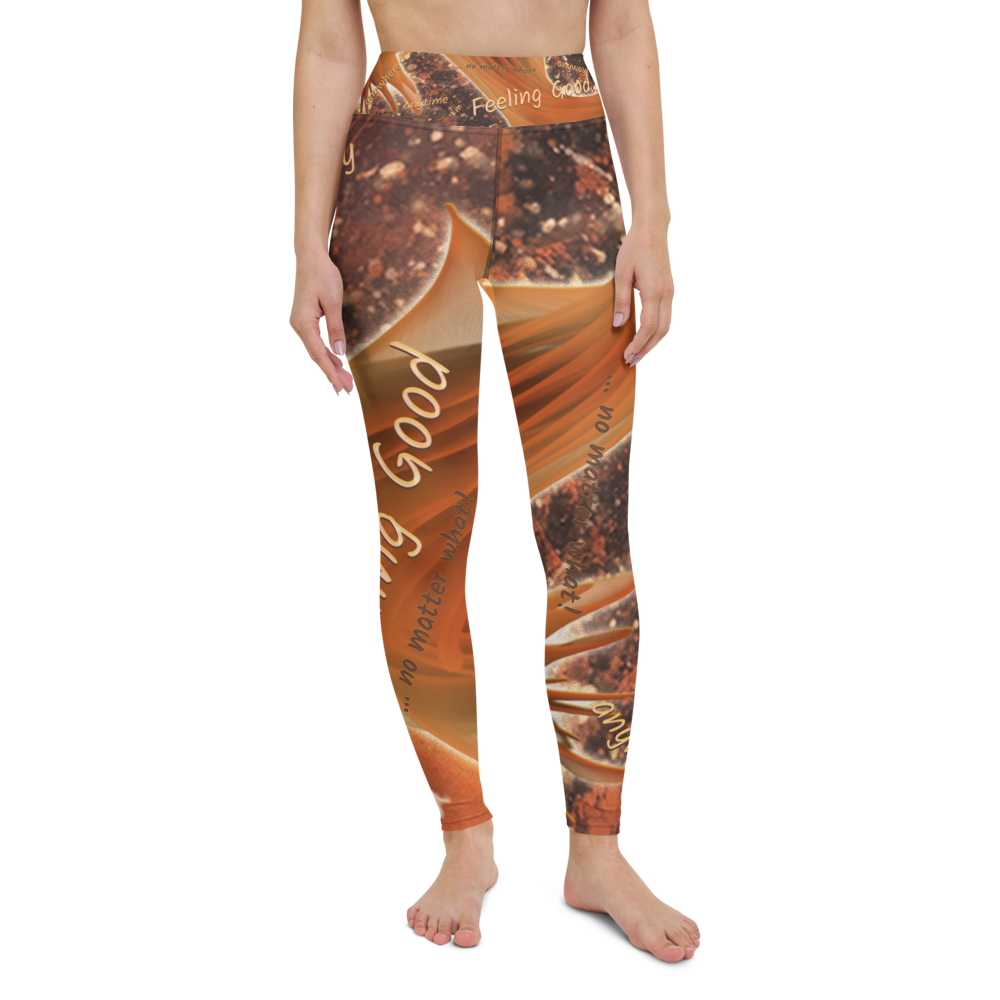 Red Jasper Yoga Leggings