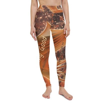 Red Jasper Yoga Leggings