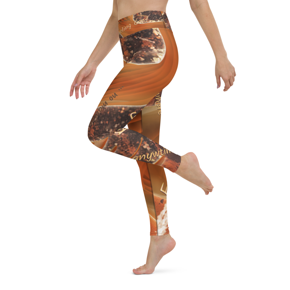 Red Jasper Yoga Leggings