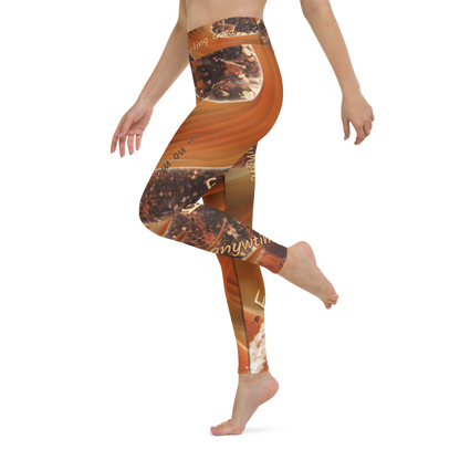 Red Jasper Yoga Leggings