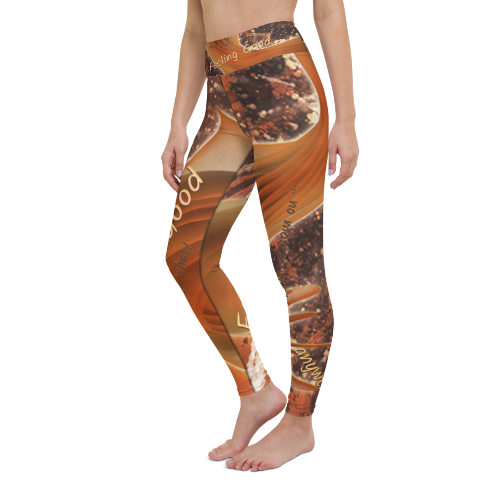 Red Jasper Yoga Leggings