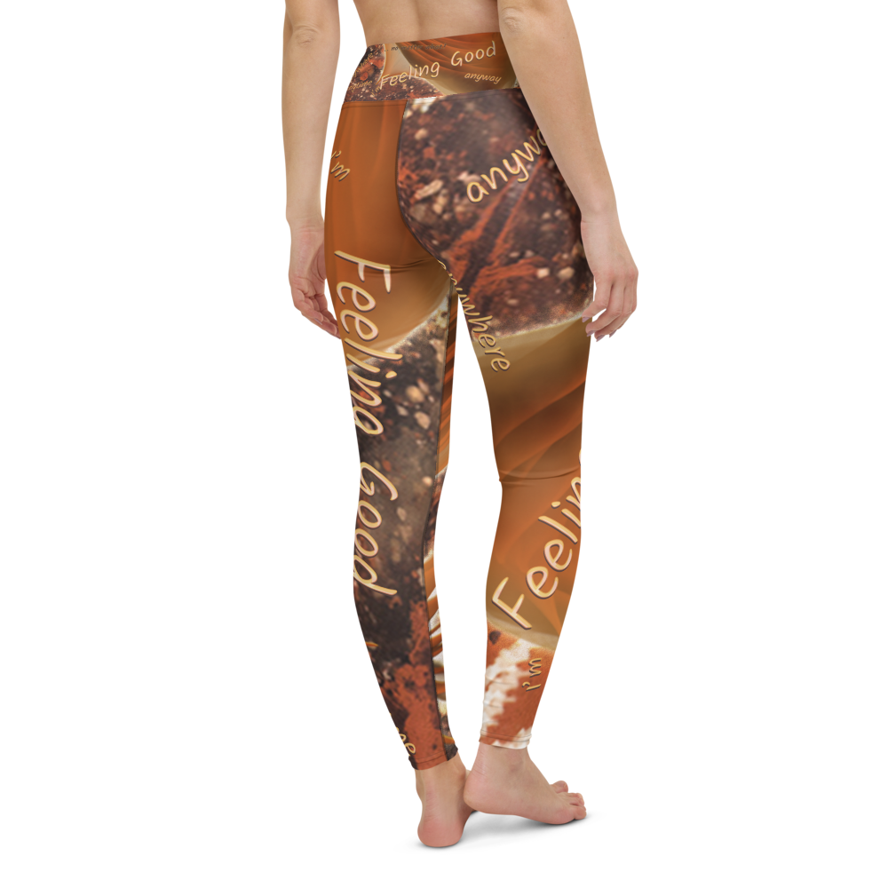 Red Jasper Yoga Leggings