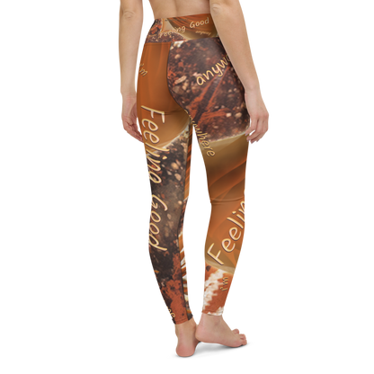 Red Jasper Yoga Leggings