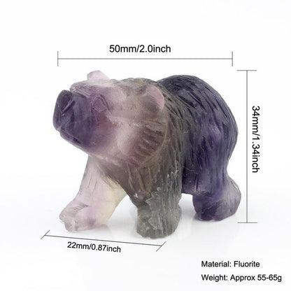 Fluorite Bear